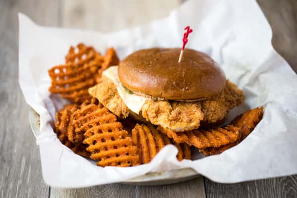 Chicken Fried Chicken Sandwich
