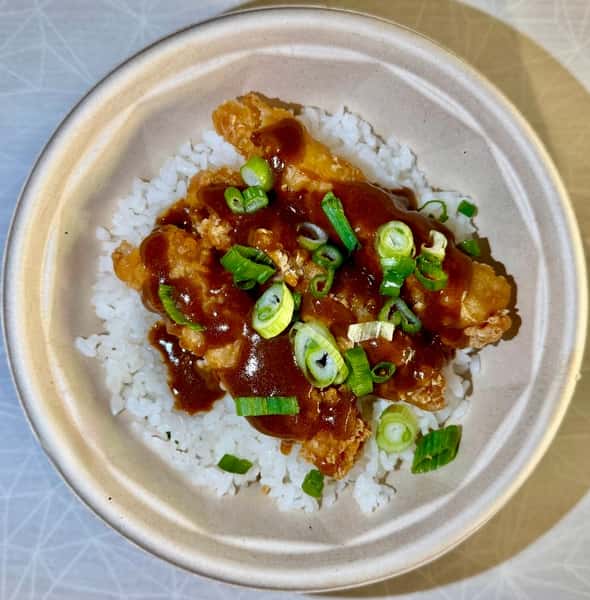Shrimp Tempura Curry Rice Bowl