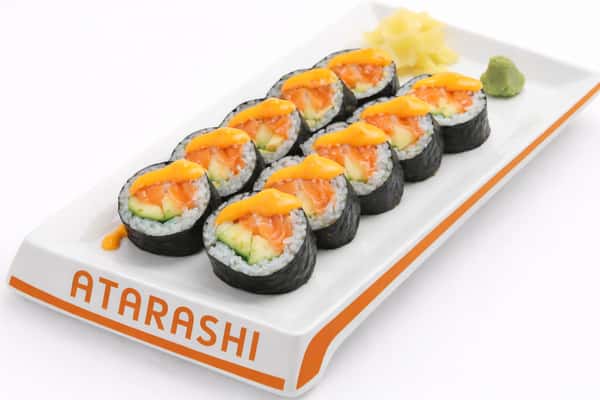 Spicy Salmon Cucumber Roll