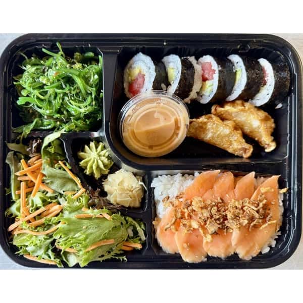 Tuna Avocado Sushi Bento