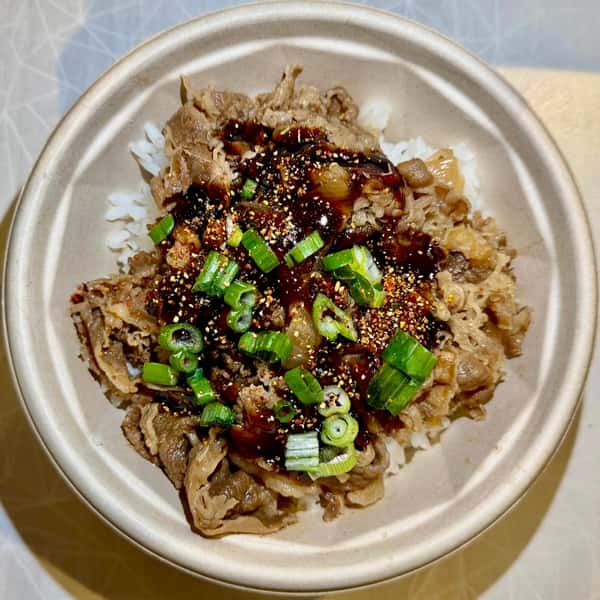 Gyudon Beef Teriyaki Rice Bowl
