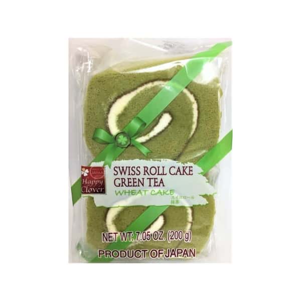 Japanese Swiss Roll Cake - Green Tea (4 pc)