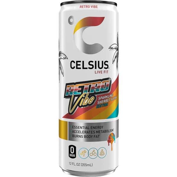 CELSIUS Sparkling Retro Vibe