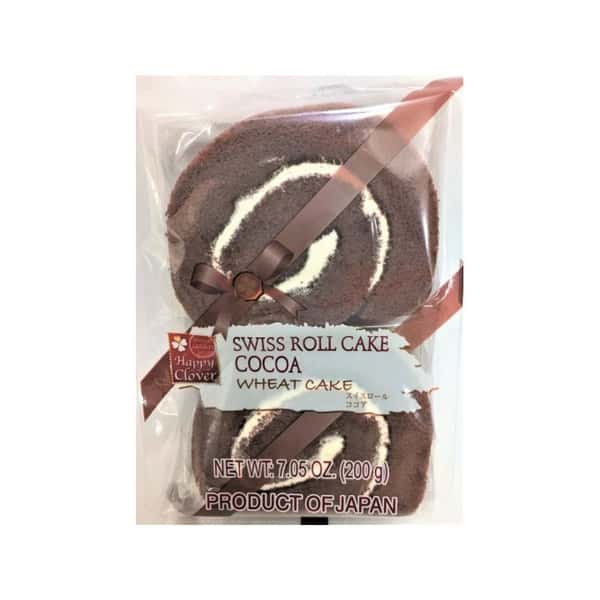 Japanese Swiss Roll Cake - Cocoa (4 pc)