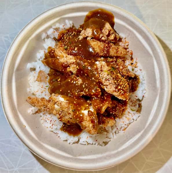 Chicken Tempura Curry Rice Bowl