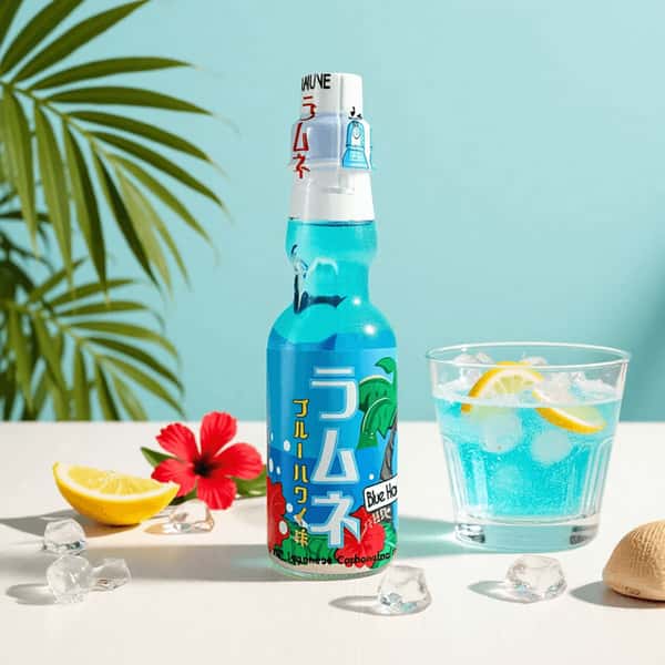 Ramune (Japanese Soda) - Blue Hawaiian