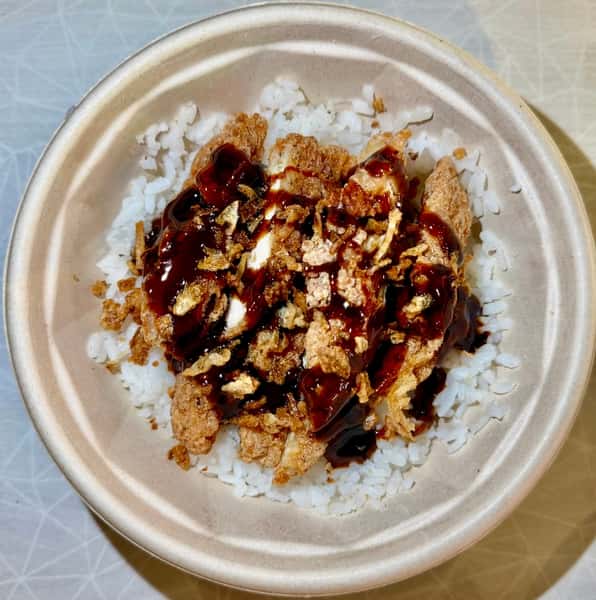Chicken Tempura Teriyaki Rice Bowl