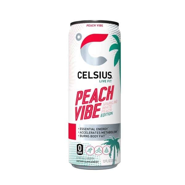 CELSIUS Sparkling Peach Vibe