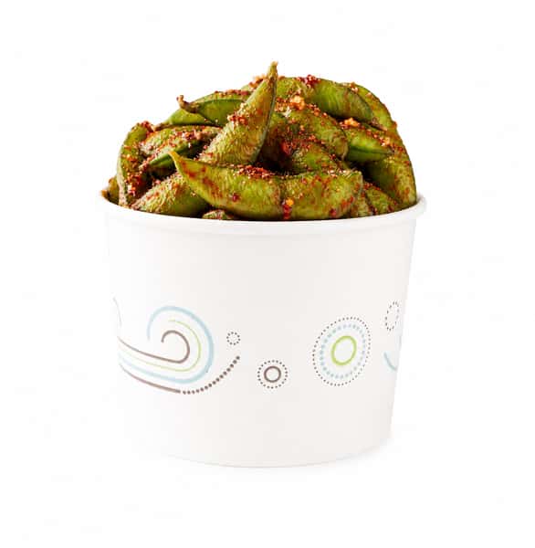Spicy Steamed Edamame