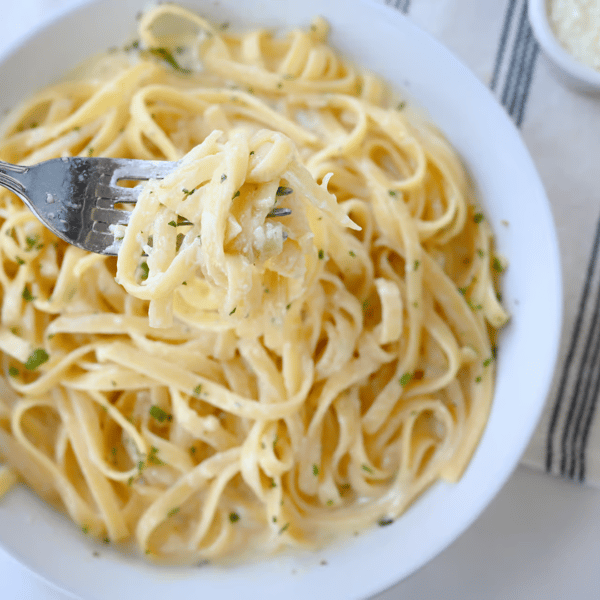Fettuccini Alfredo -Lunch