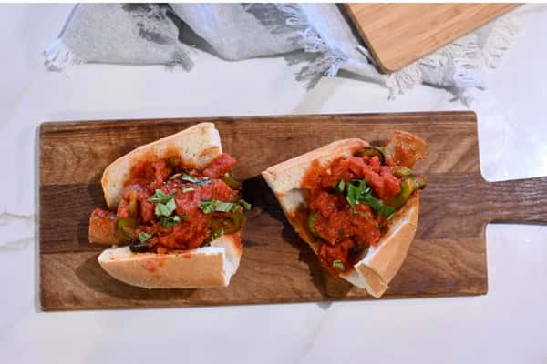 Sausage & Peppers Sandwich