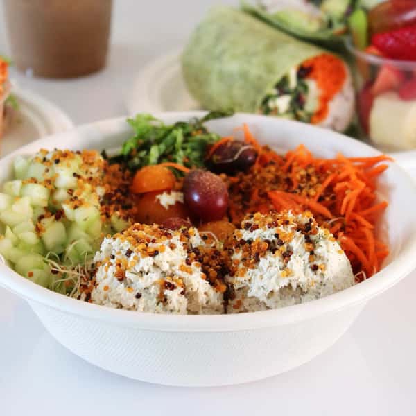 Jan's Protein Bowl with Tuna Salad.