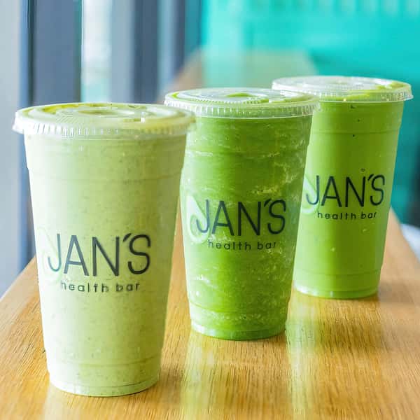 A Crunchy Kale Wrap from Jan's Health Bar with a side of pasta salad.