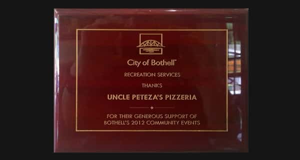 city plaque
