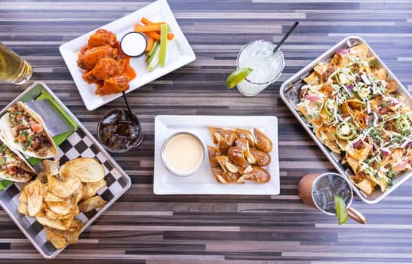 table of food