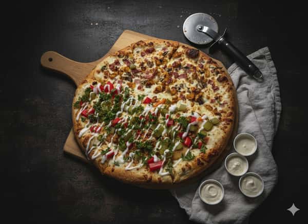 Half&Half Specialty Large Pizza 14"