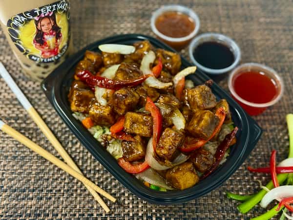 Firecracker Tofu Bowl
