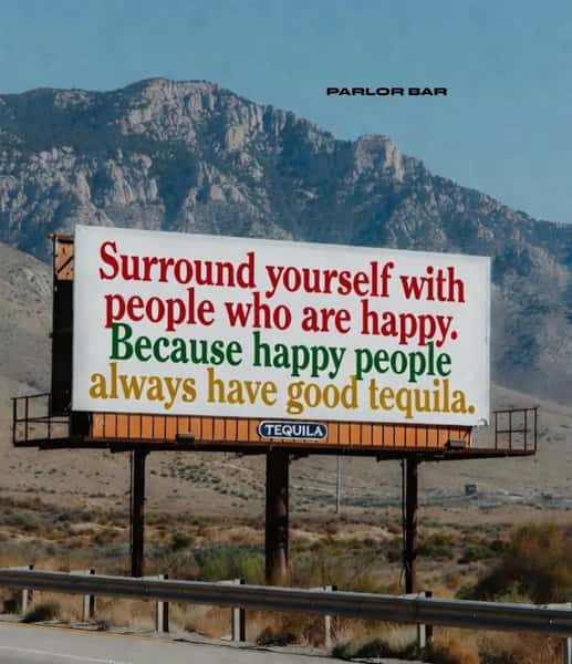 Tag your friends !  Always Happiness @ Parlor Bar