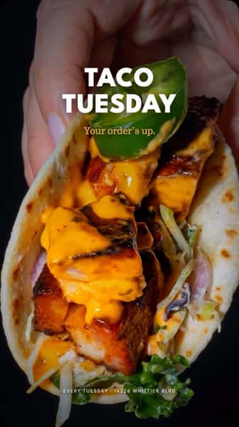 It’s Taco Tuesday muchachos! Get over to Parlor Bar and get yourself Luis’s Taco Trifecta!
I mean its only right to no?

Happy Hour Mon–Fri 4–7PM 🍻

14226 Whittier Boulevard
Whittier, CA 90605

(562) 360-1945

#ParlorBar #PBW #SpeakeasyBarInWhittier #WhittierHappyHour