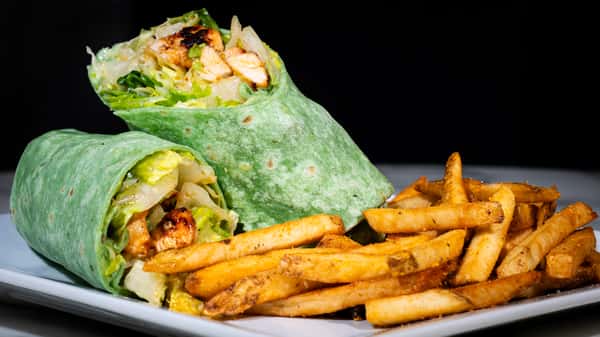CHICKEN CAESAR SALAD WRAP