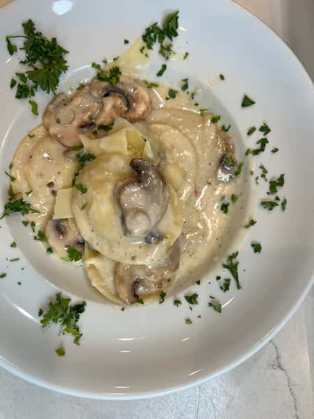 TRUFFLE MUSHROOM RAVIOLI