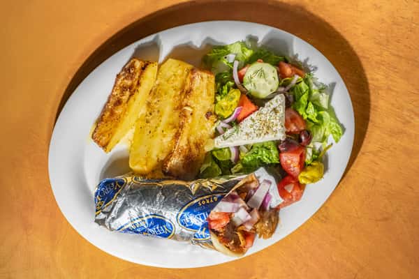 Authentic Gyro Wrap Combo