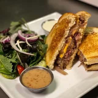 Sandwich with salad