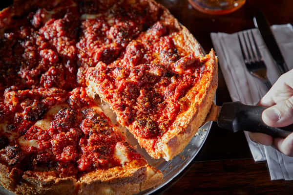 Deep Dish at Moretti's