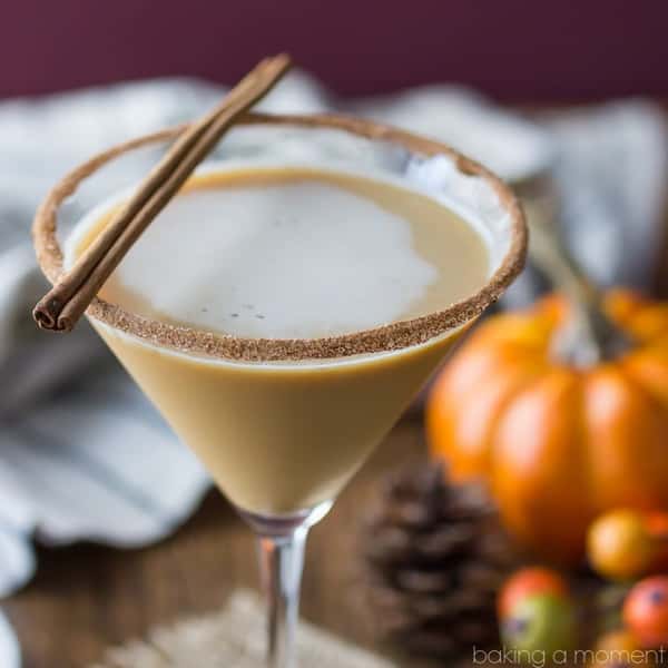 Pumpkin Spiced Martini