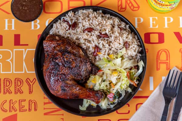 jerked chicken combo bowl 