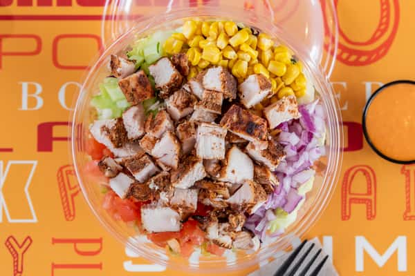 Tropical chicken salad