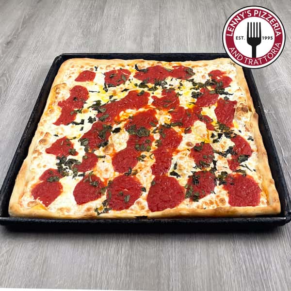Two Grandma Pies, one tough decision 🤔 Classic Brooklyn Style or Twisted Vodka Grandma? Be ready for a flavor showdown at Lenny's Pizzeria and Trattoria – where bold choices meet unbeatable taste 🥰🍕 Ready to up your pizza game?

ORDER NOW 🤩💫 : www.lennyspizzanj.com

 #grandmapizza #lennysbernardsville #pizzeria #foodie