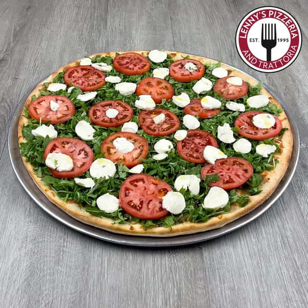 💫 2024 resolutions meet delicious satisfaction! Our Caprese Pizza lets you keep it light while savoring every bite.😋🍕 Crush those cravings guilt-free with the perfect harmony of fresh ingredients – because resolutions should taste amazing too! 🤩#lennysbernardsville #pizza #resolutions #caprese #fresh