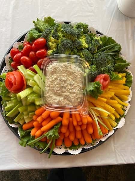 Veggie Crudite Tray