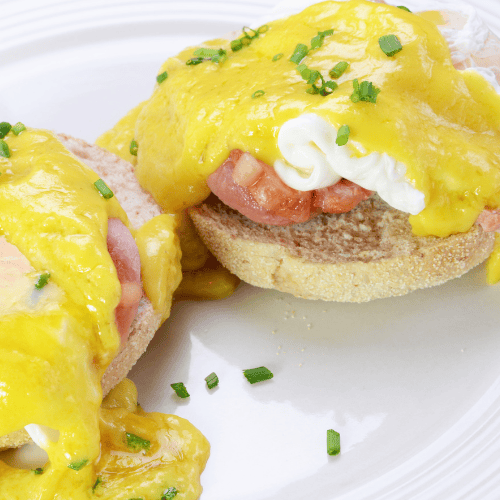 Eggs Benedict Plate