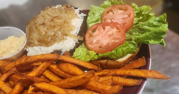 Plant Based Burger Combo