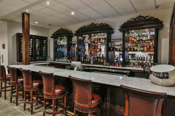 bar downstairs