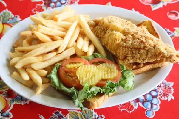 Catfish Fillet Sandwich