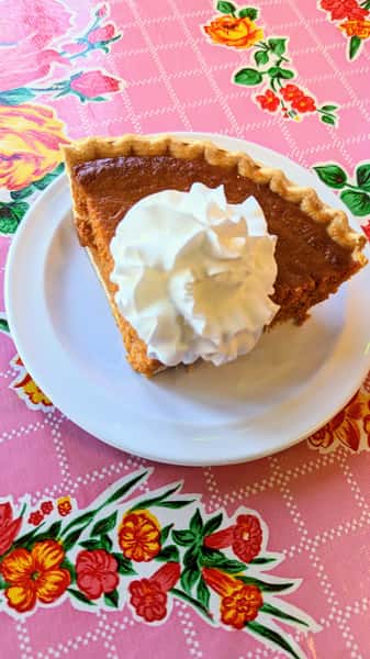 Paul's Sweet Potato Pie - Slice