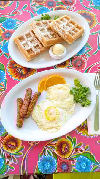 Waffle Breakfast