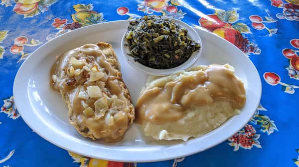 Liver and Onions Breakfast