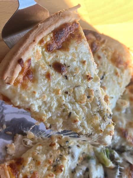 White Triple Cheese Pizza - Small
