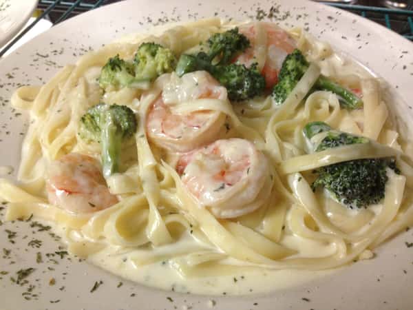 Shrimp Alfredo