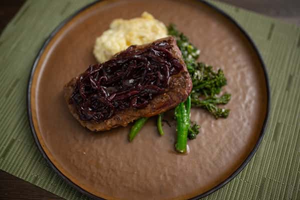 Marinated Bison Hangar Steak 