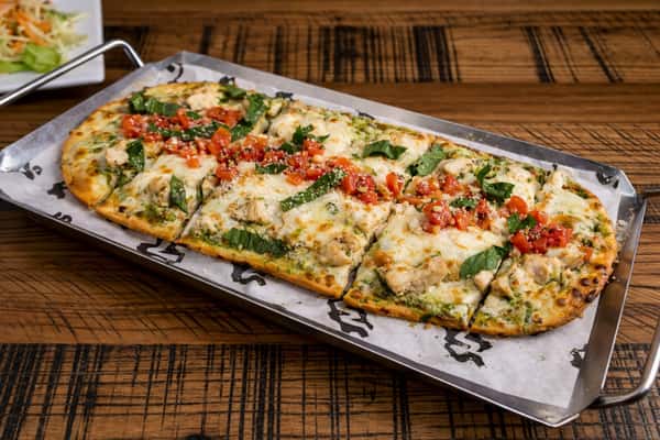 Rotisserie Chicken & Pesto Flatbread