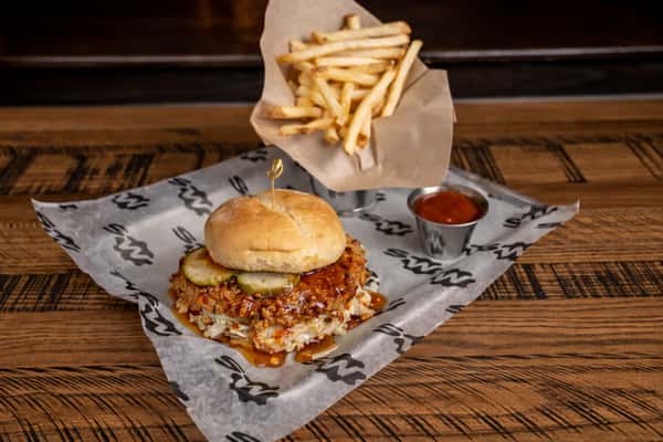 Mike's Hot Honey Crispy Fried Chicken Sandwich