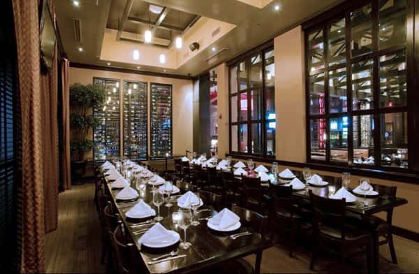 The Rim private dining room