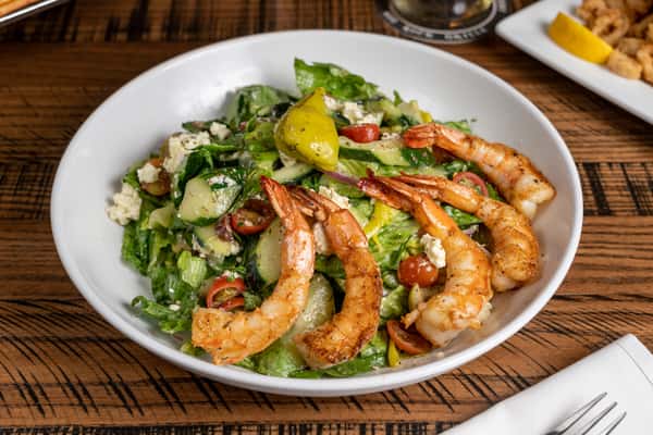 The Greek with Grilled Shrimp