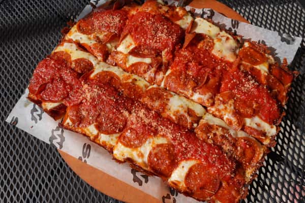 Detroit Style Pizza - "The Original" Double Pepperoni