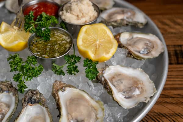 Gulf Coast Oysters on The Half Shell